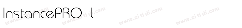 InstancePRO Light字体转换 InstancePRO Light字体转换